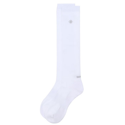 LF 닥스골프 로고자수 면혼방 니삭스 DNSS5E206WT