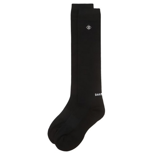 LF 닥스골프 로고자수 면혼방 니삭스 DNSS5E206BK