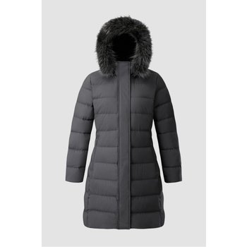 코오롱스포츠 라쿤퍼 후디 다운 V3JDX24622BLK