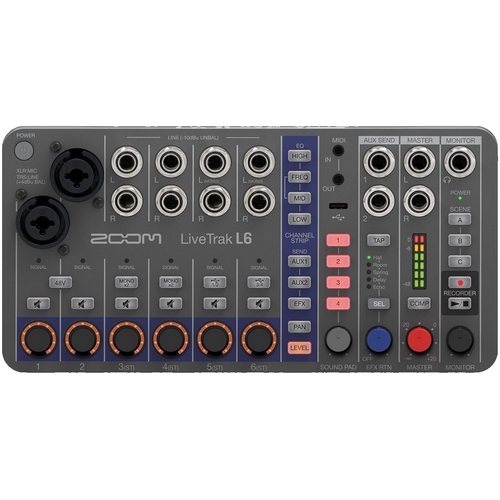 ZOOM  LiveTrak L6