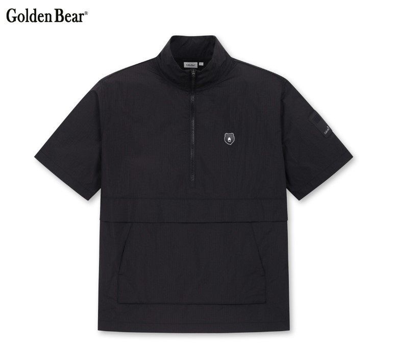 잭니클라우스 골든베어 립스탑 스탠드카라 아노락 G4TAM25161BKX