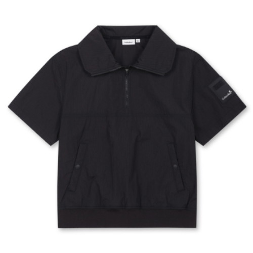 잭니클라우스 골든베어 립스탑 쇼트 슬리브 하프집 아노락 G5TAM25161BKX