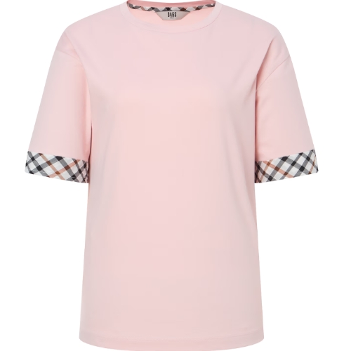 닥스골프 체크포인트 라운드넥 반팔 티셔츠 DNTS5B902P1