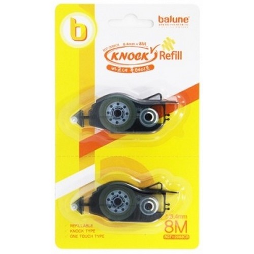 바르네  BGT-2088CR 노크식 풀테이프 리필