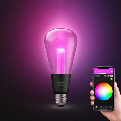 필립스  LED hue 화이트&컬러 앰비언스 라이트가이드 에디슨 전구 6.8W