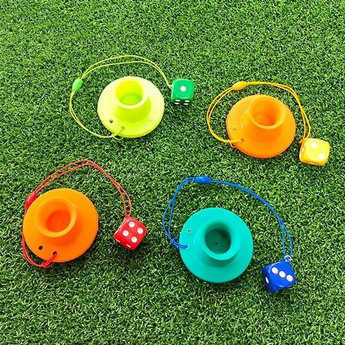 턴트골프  알록달록 주사위 파크골프티