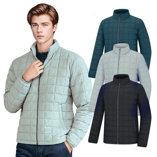 콜핑  초경량 패딩 자켓 등판 축열안감 웰론 보온 2464JK500M