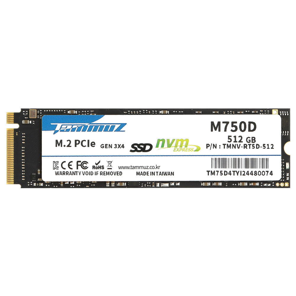 타무즈  M750D M.2 NVMe