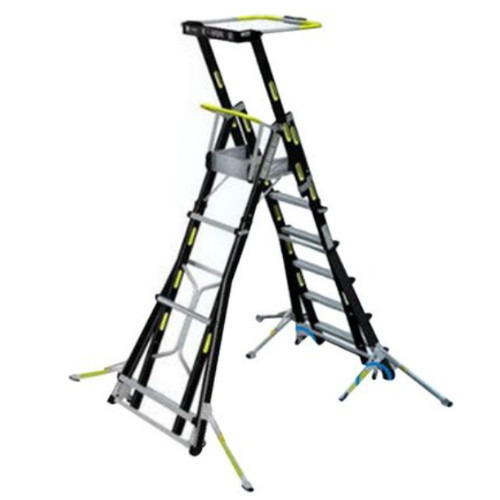 월드전자 CNS K사다리 높이조절형 6점지지 사다리 KLB206-TSM