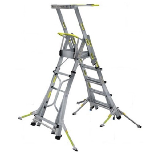 월드전자 CNS K사다리 높이조절형 6점지지 사다리 KLS206-TSM