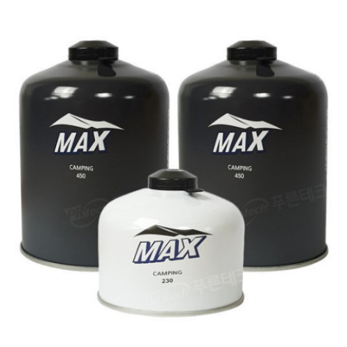맥선 맥스 이소 부탄 가스 450g 2개 + 230g 1개
