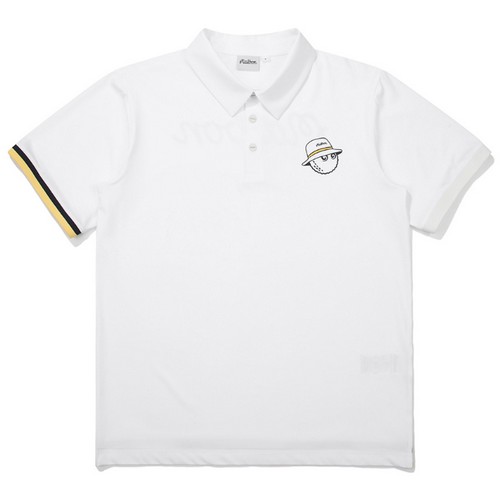 말본골프  트레블 버킷 테크 폴로티셔츠 M5121PTS21OWT