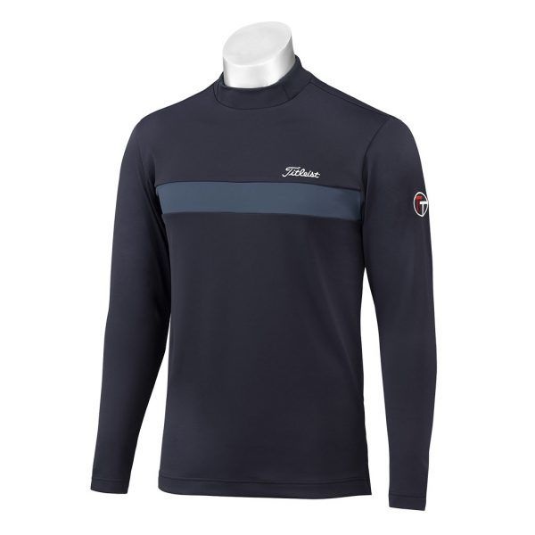 타이틀리스트 윈드프루프 모크넥 셔츠 TLEMJ344J