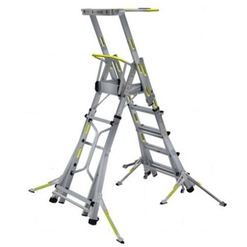 월드전자 CNS K사다리 높이조절형 6점지지 사다리 KLS205-TSM