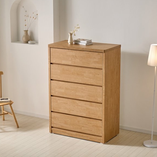 동서가구 그랜드 고무나무 광폭 5단 서랍장 1000