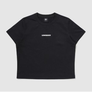 엄브로 프레쉬 레터링 크롭 반팔 티셔츠 UQ122SRS17