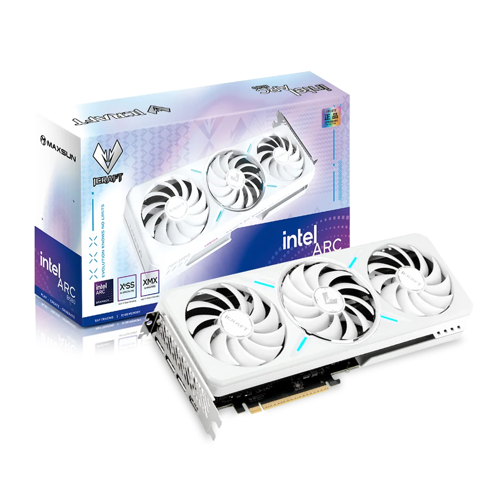 Maxsun  Arc B580 iCraft D6 12GB 코잇