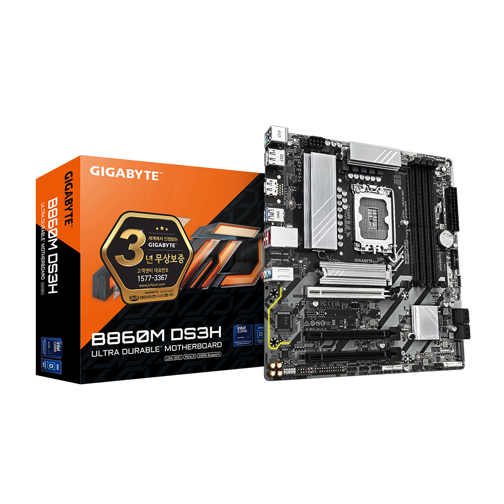 GIGABYTE  B860M DS3H 제이씨현