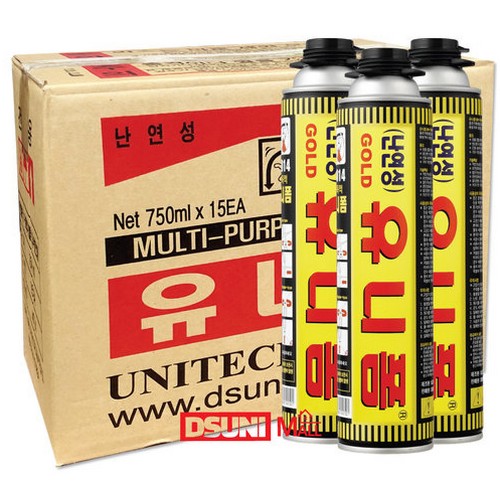 유니텍  난연성 우레탄폼 유니폼 G타입 750ml