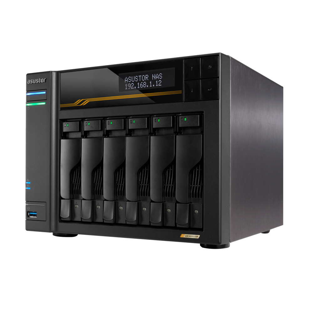 ASUSTOR  LOCKERSTOR 6 Gen3 AS6806T