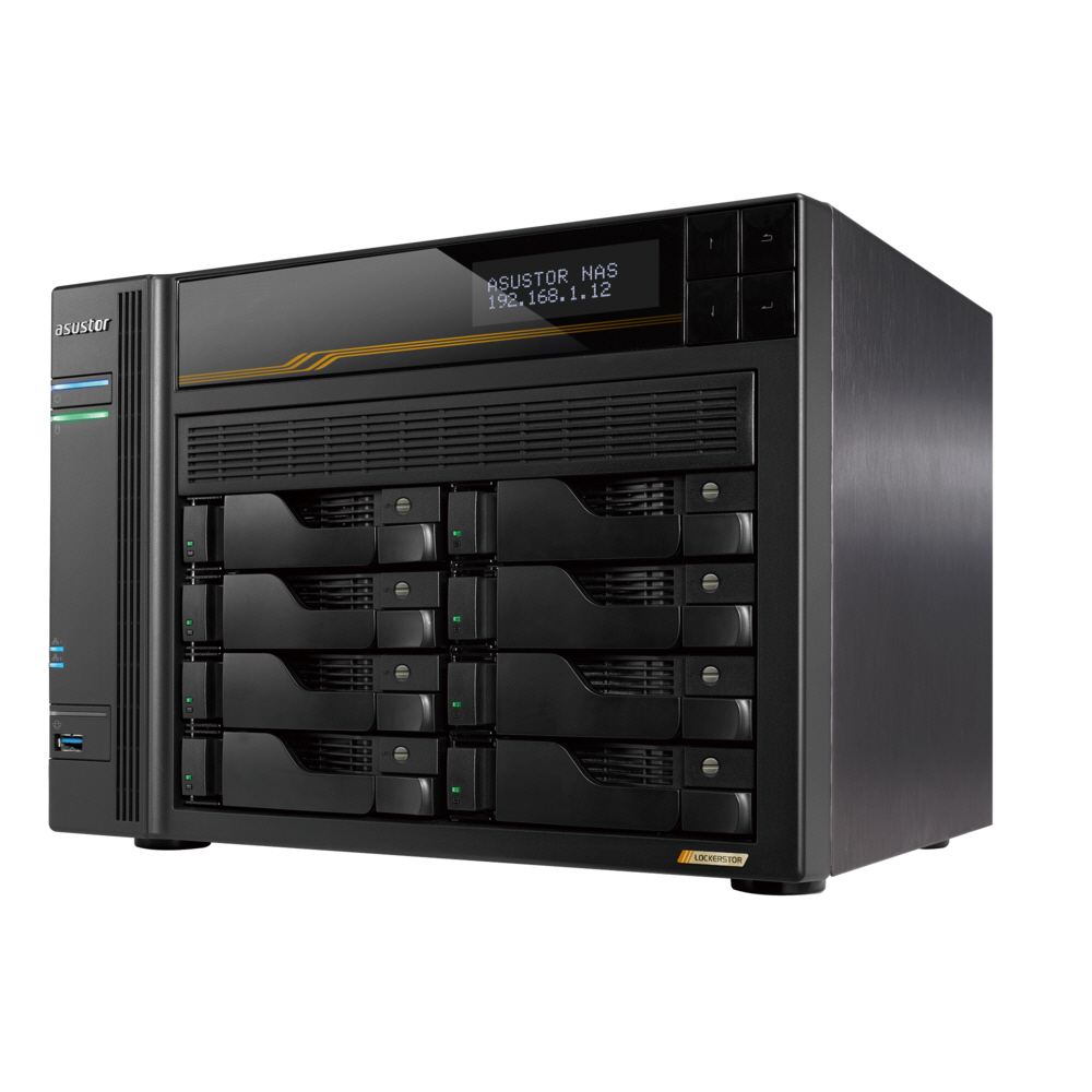 ASUSTOR  LOCKERSTOR 8 Gen3 AS6808T