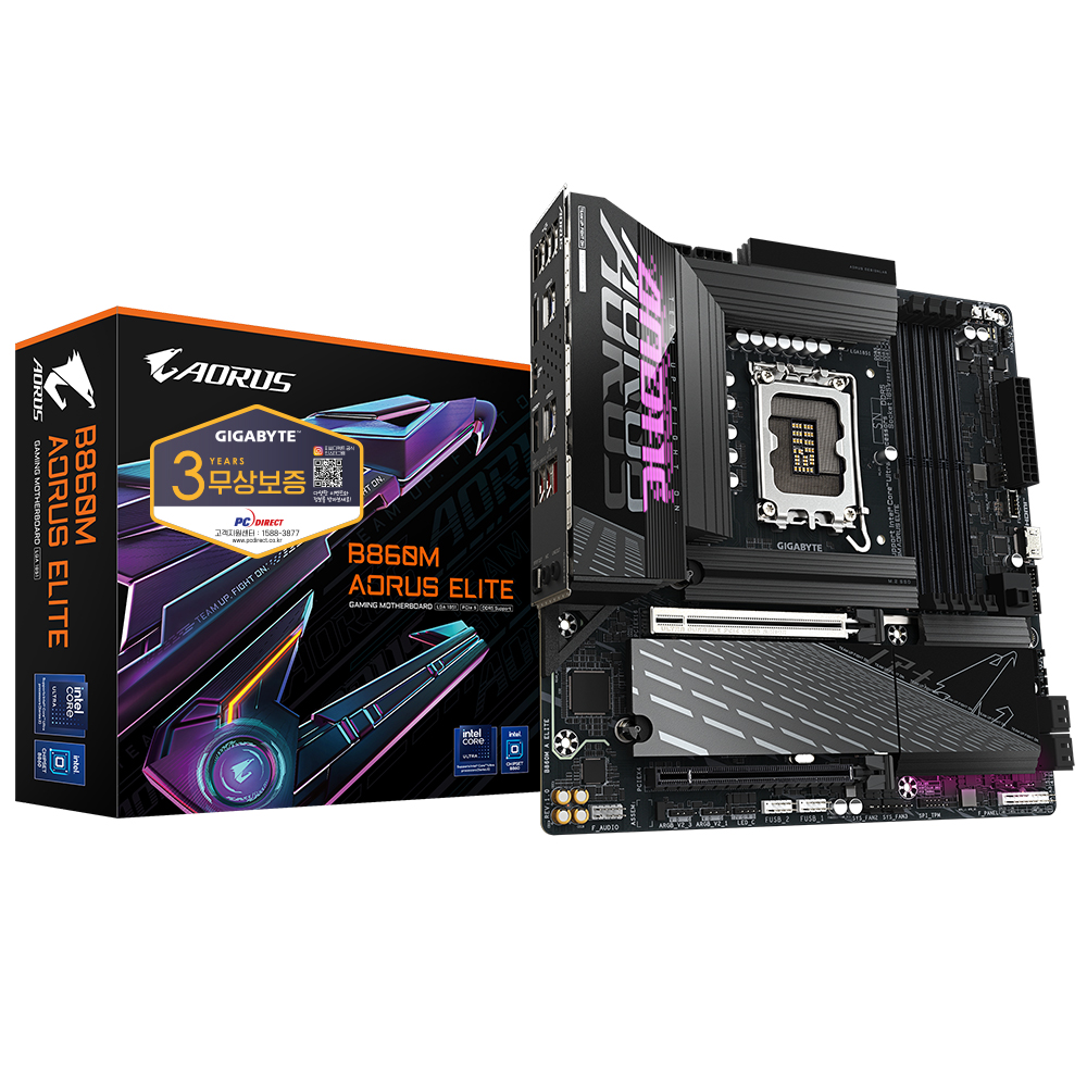 GIGABYTE  B860M AORUS ELITE 피씨디렉트