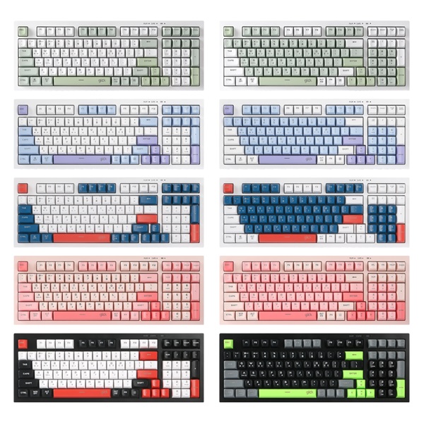 지클릭커  OFFICEPRO WK50 사일런스 M RGB 무소음 방수 무선 블루투스 98