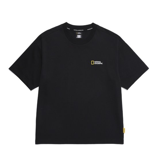 내셔널지오그래픽 세미오버핏 수피마 반팔 티셔츠 N255UTS909