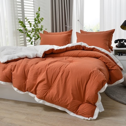 르헤브 따끈 10mm 양털 극세사 옥수수솜 차렵이불 베개세트