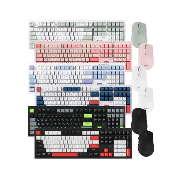 지클릭커  OFFICEPRO WMK50 사일런스 M 108 무선 키보드 마우스 세트