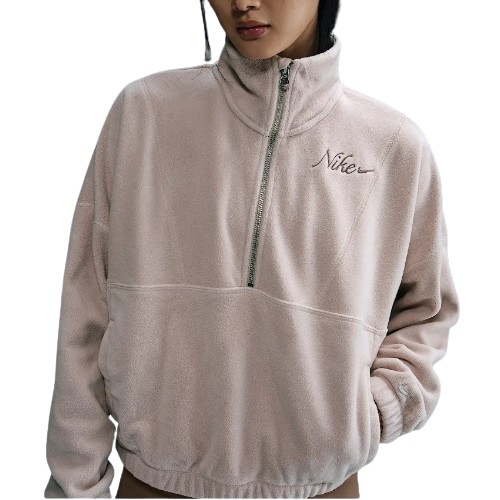 나이키 원 써마 핏 오버사이즈 하프집 플리스 탑 HV5012-299