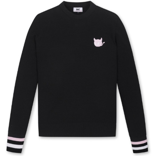 WAAC  와키 크루넥 스웨터 WWWAS25131BKX