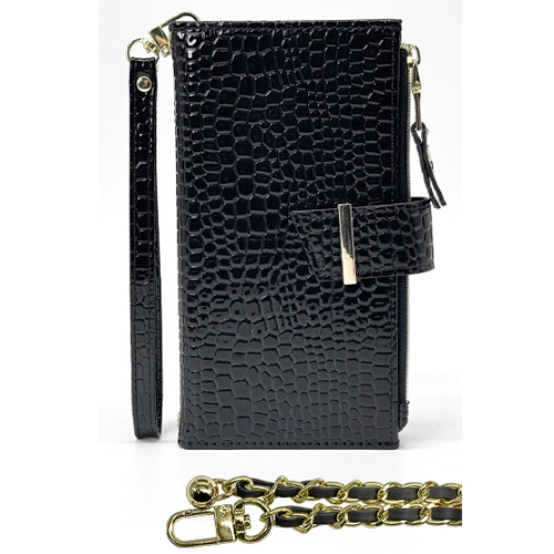 하이온  갤럭시A16 가더 크로커 지퍼 다이어리 지갑 케이스