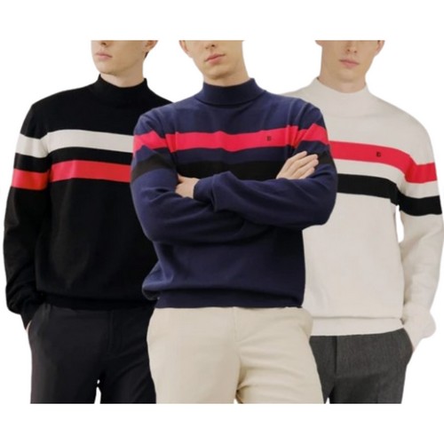 엘르스포츠  모크넥 니트 3종