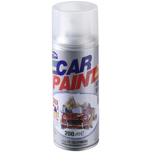 일신  스프레이 카페인트 마감용 투명 200ml