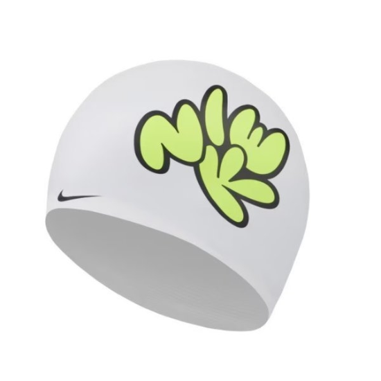 나이키  스윔 버블 스크립트 실리콘 캡 NESSF123-100