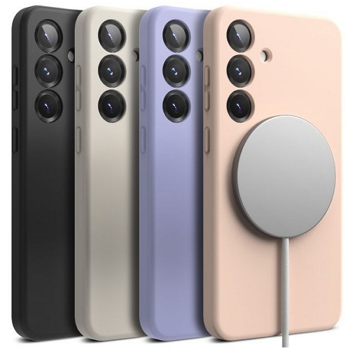 리어스 링케 갤럭시S25 실리콘 마그네틱 케이스