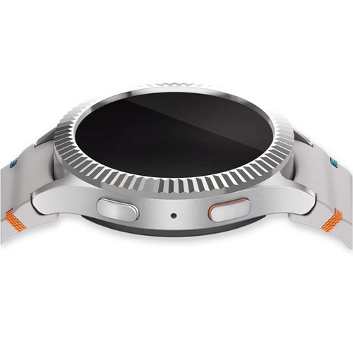 갤럭시워치7 오마주스타일 케이스 (플루티드유광실버)