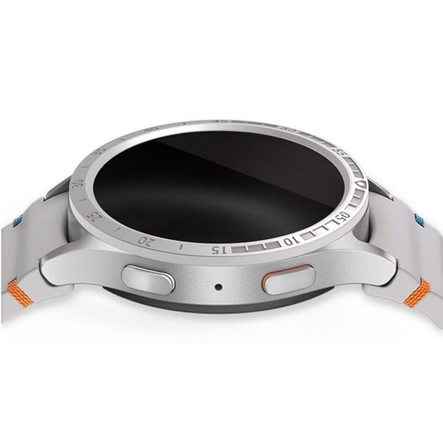 갤럭시워치7 볼드스타일 케이스 (음각유광실버)