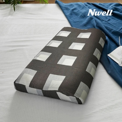 신우팜앤라텍스 느웰 천연라텍스 굴곡형 슬림 경추베개