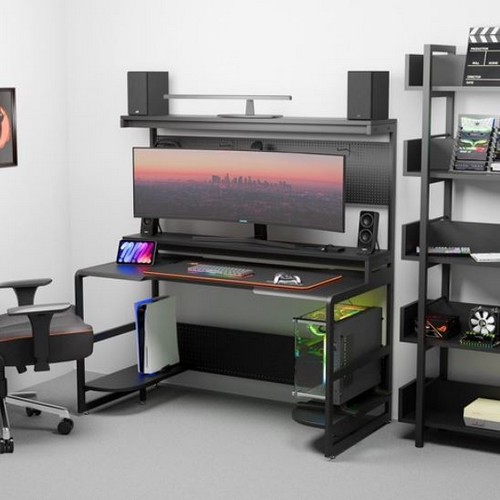 상도가구 프로몬스터 확장형 게이밍 책상