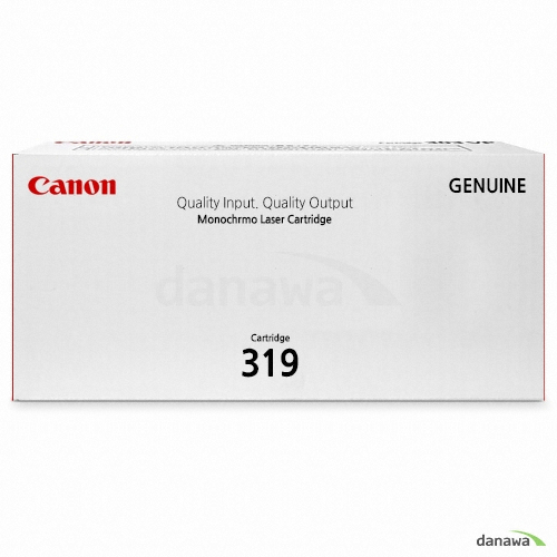 Canon  정품 CRG-319BK 검정