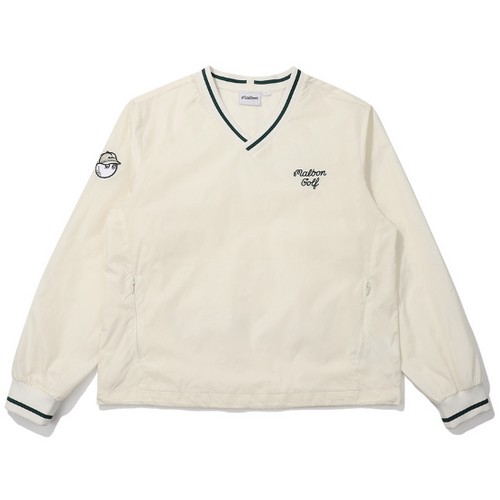 말본골프  브이넥 컬러 블럭 피스테 M5122PPI11IVY