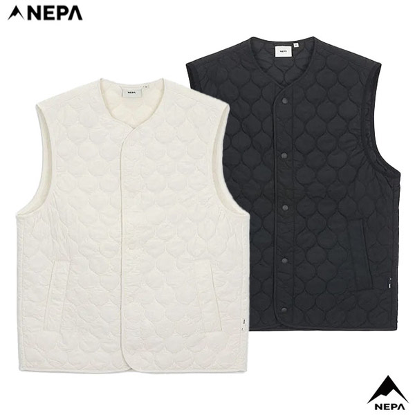 네파 퓨레 라이트 메리노 울 넥리스 패딩 조끼 베스트 7LC1460