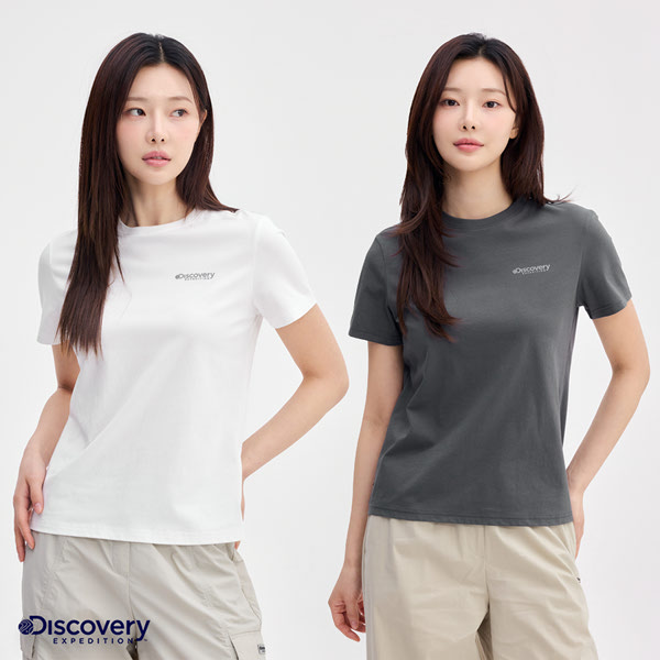디스커버리 익스페디션 프레시벤트 덴버 반팔티셔츠 DWRS74053-WHS