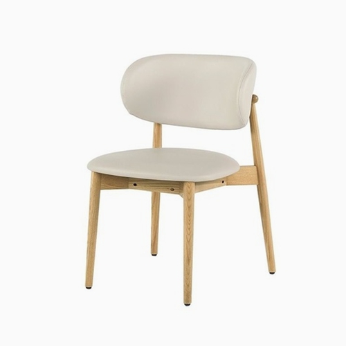 까사미아  포멜로 가죽 체어