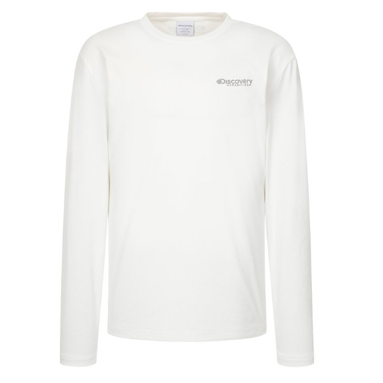 디스커버리익스페디션 에센셜 긴팔티셔츠 DMRL21051-WHS