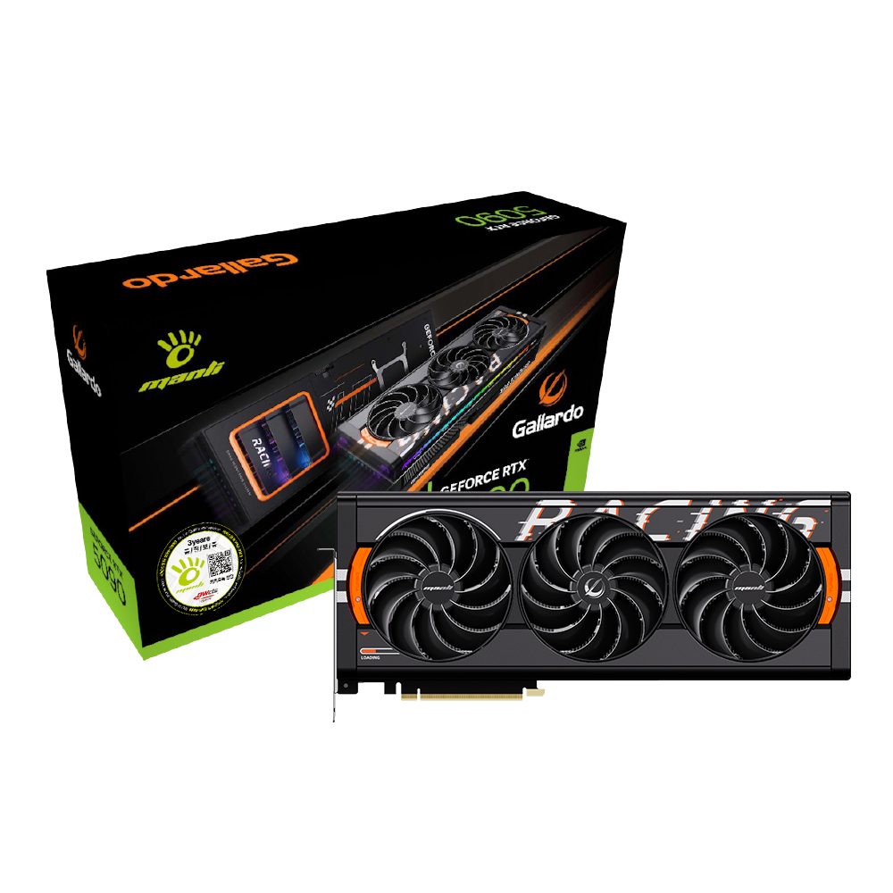 MANLI  지포스 RTX 5090 Gallardo OC D7 32GB 대원씨티에스
