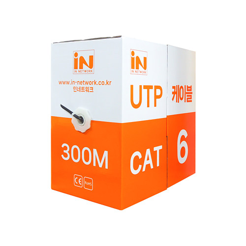인네트워크  IN-6UOD300BX CAT.6 UTP 랜케이블
