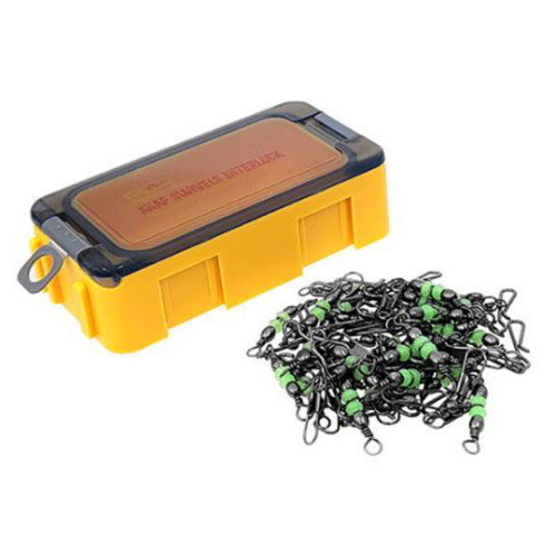 더블히트  싱글 스냅 도래 태클박스 세트